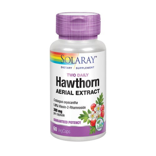 Hawthorn Aerial Extract 60 Veg Caps by Solaray