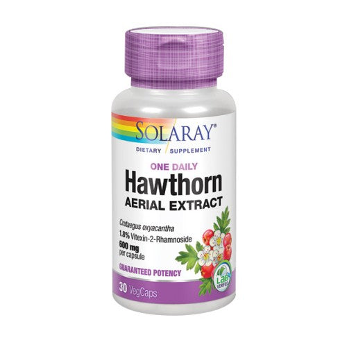 Hawthorn Aerial Extract 30 Veg Caps by Solaray