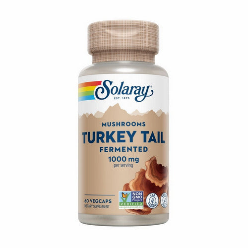 Fermented Turkey Tail Mushrooms 60 Veg Caps by Solaray