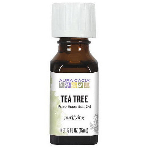 Essential Oil Tea Tree (melaleuca alternafolia) 0.5 Fl Oz by Aura Cacia