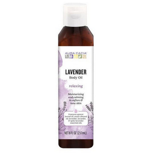 Aromatherapy Body Oil Relaxing Lavender 8 Oz by Aura Cacia