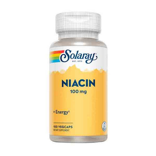 Niacin 100 Caps by Solaray