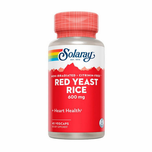 Red Yeast Rice 45 Veg Caps by Solaray