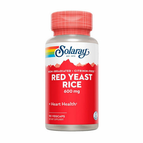 Red Yeast Rice 90 Veg Caps by Solaray