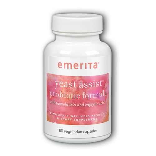 Yeast Assist Probiotic Formula 60 Veg Caps by Emerita