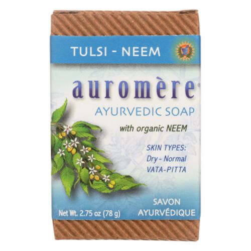Ayurvedic Soap Tulsi-Neem 2.75 Oz by Auromere