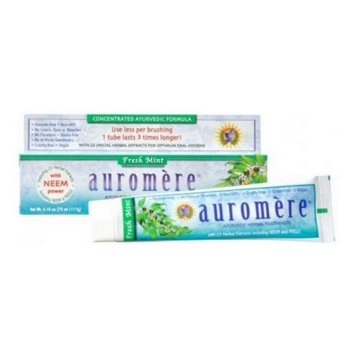 Ayurvedic Herbal Toothpaste Freshmint 4.16 Fl Oz by Auromere