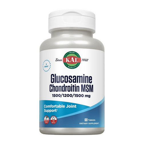 Glucosamine Chondroitin MSM 60 Tabs by Kal