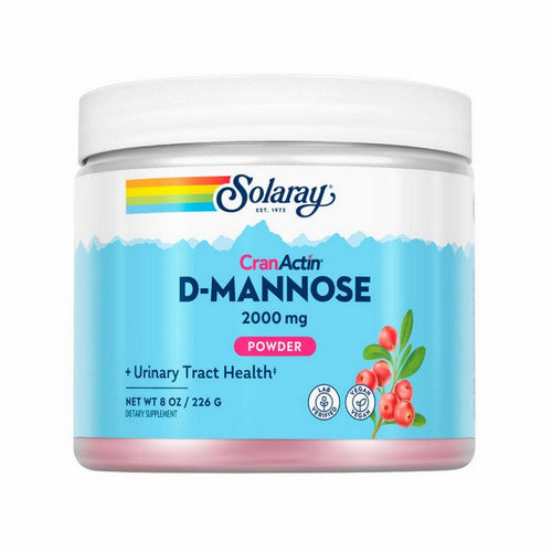 D-Mannose with CranActin Lemon Berry 216 Grams by Solaray