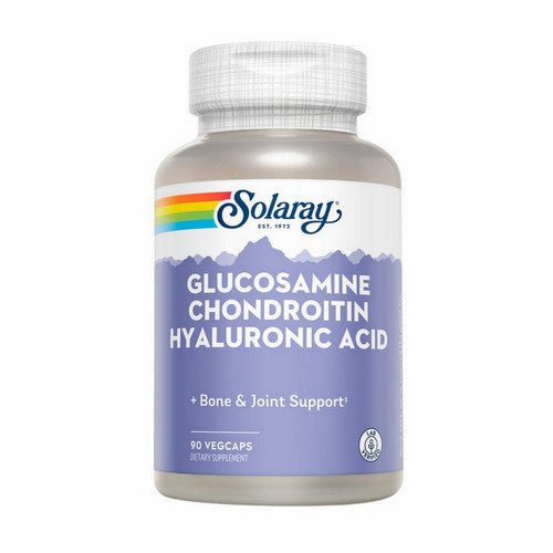 Glucosamine Chondroitin Hyaluronic Acid 90 Veg Caps by Solaray