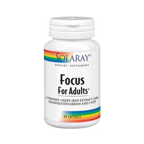Focus for Adults 60 Veg Caps by Solaray