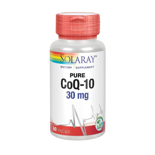 Pure CoQ10 60 Veg Caps by Solaray
