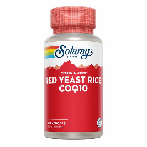 Red Yeast Rice CoQ-10 60 Veg Caps by Solaray