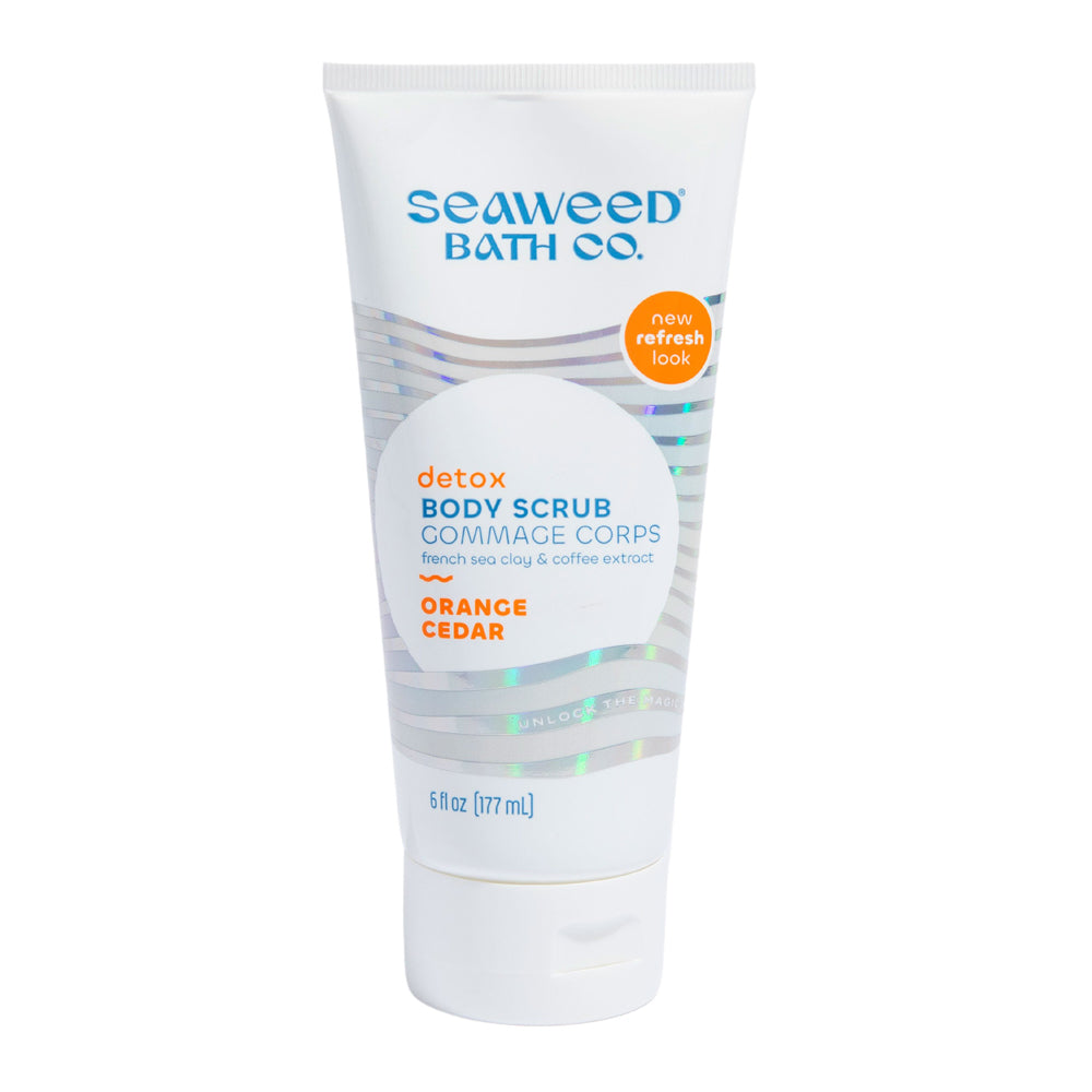 Exfoliating Detox Scrub Refresh Scent, 6 Oz by Sea Weed Bath Company