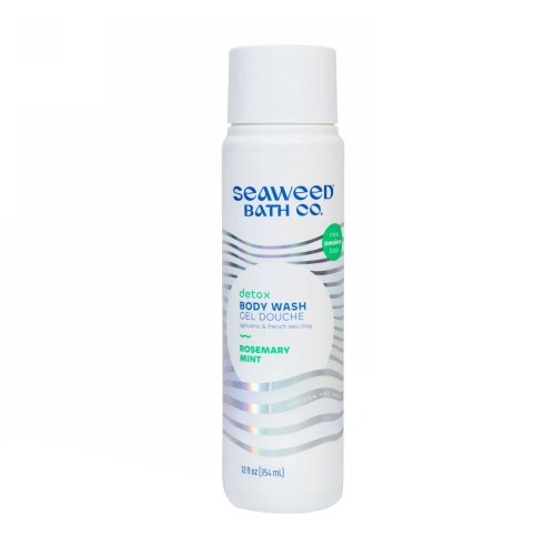 Detox Body Wash Rosemary Mint 12 Oz by Sea Weed Bath Company
