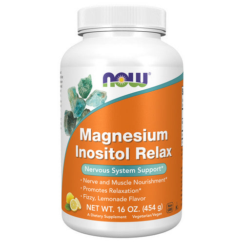 Magnesium Inositol Relax 16 Oz by Now Foods