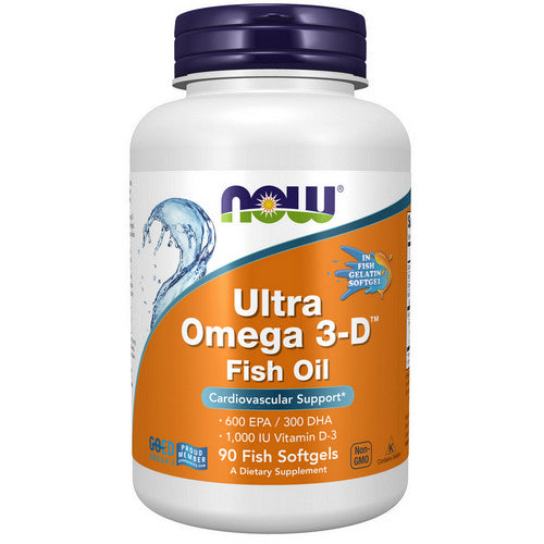 Ultra Omega 3-D 90 Softgels by Now Foods