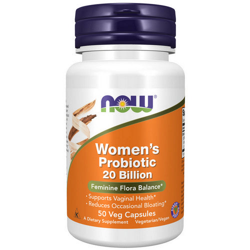 Women's Probiotic 20 Billion 50 Vegcaps by Now Foods