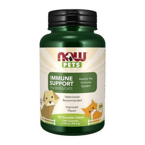 Pets Immune Support 90 Tabs by Now Foods