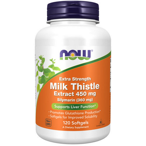 Silymarin Milk Thistle Extract 120 Softgels by Now Foods