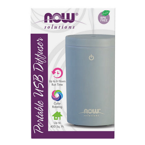 Portable USB Ultrasonic Oil Diffuser 1 Count by Now Foods