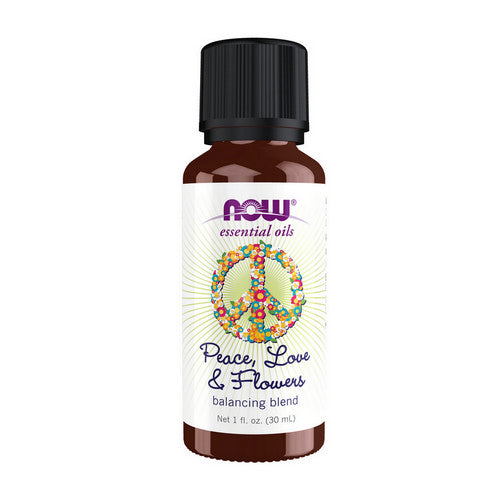 Peace Love And Flowers Oil Blend 1 Oz by Now Foods