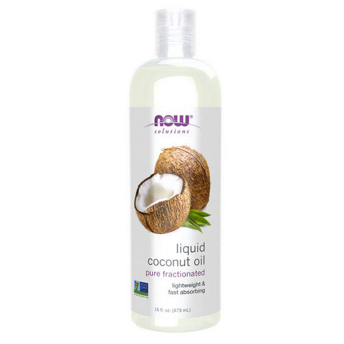 Liquid Coconut Oil 16 Oz by Now Foods
