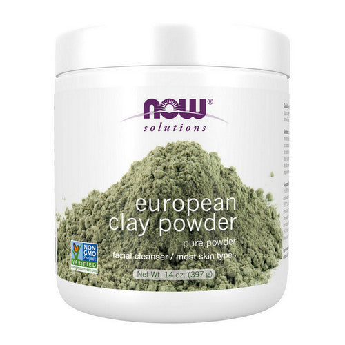Europian Clay Powder 14 Oz by Now Foods