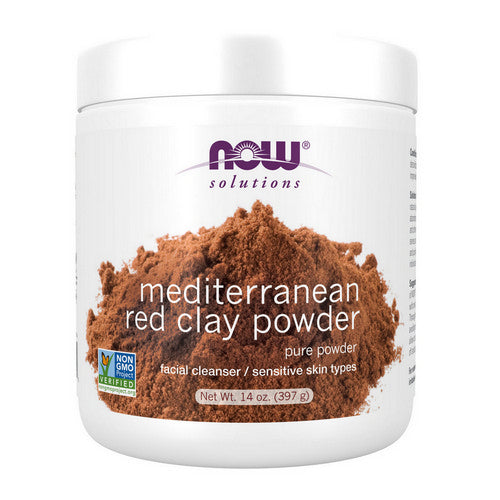 Moroccan Red Clay Powder 14 Oz by Now Foods