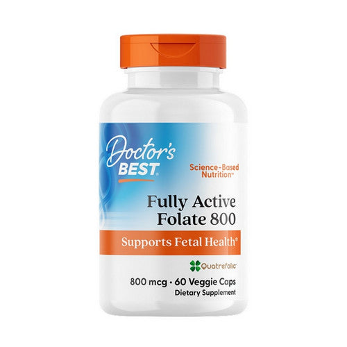 Fully Active Folate 800 60 Veggie Caps by Doctors Best