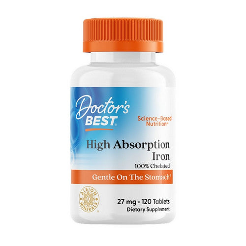 High Absorption Iron 120 Tablets by Doctors Best