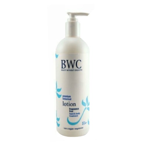 Hand And Body Lotion Premium Botanical Formula Fragrance Free 16 Oz by Beauty Without Cruelty
