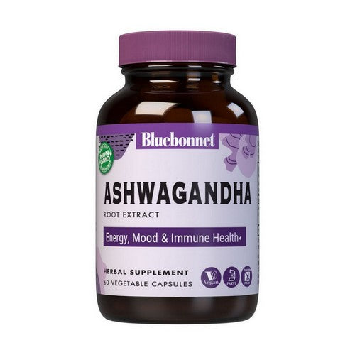 Ashwagandha Root Extract 60 Veg Caps by Bluebonnet Nutrition