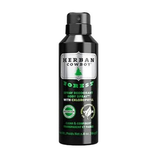 Dry Spray  Deodorant Forest 2.8 Oz by Herban Cowboy