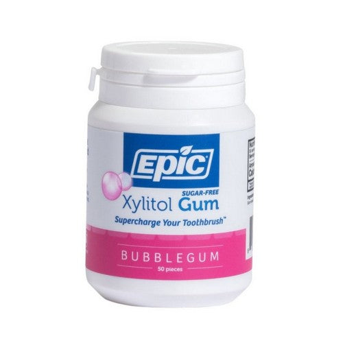 Xylitol Sugar-Free Bubblegum 50 Count by Epic Dental