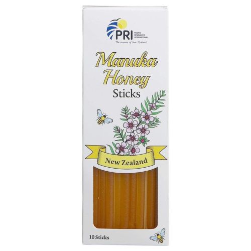 Manuka Honey Sticks 10 Count by Pacific Resources International