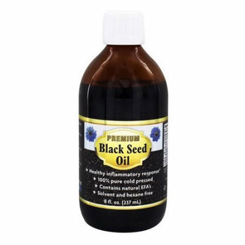 Premium Black Seed Oil 8 Oz by Bio Nutrition Inc