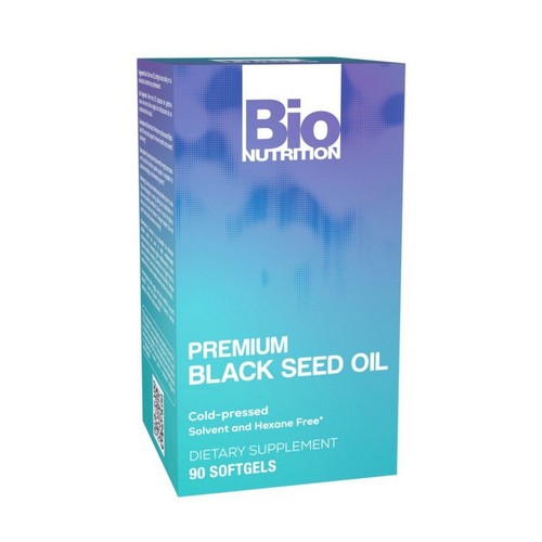 Premium Black Seed Oil 90 Sofgels by Bio Nutrition Inc