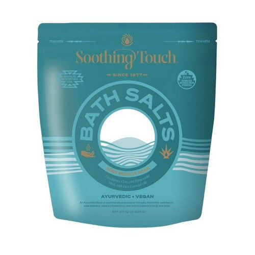 Herbal Therapy Epsom Bath Salts Sore Muscle Soak Soak Muscle 32 Oz by Soothing Touch