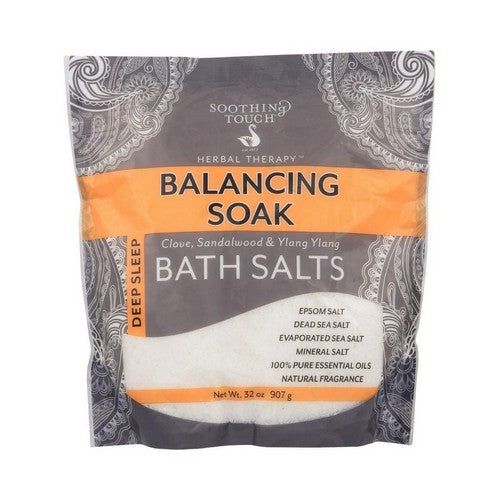 Herbal Therapy Epsom Bath Salts Balancing Soak 32 Oz by Soothing Touch