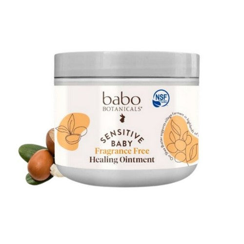 Sensitive Baby All Natural Healing Ointment Fragrance Free 4 Oz by Babo Botanicals