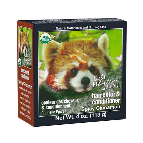 Natural Hair Color And Conditioner Spicy Cinnamon Spicy Cinnamon 4 Oz by Light Mountain
