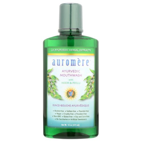 Ayurvedic Mouthwash 16 Oz by Auromere