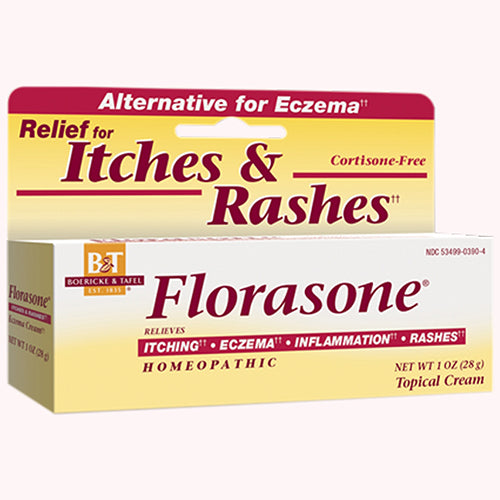 Florasone Relief For Itches and Rashes Cream 1 Oz by Boericke & Tafel