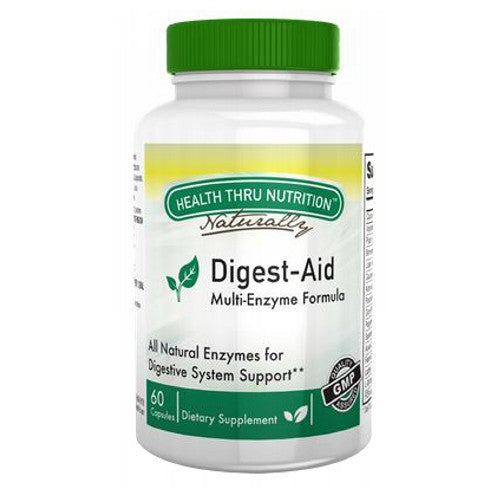 Digest-Aid Enzyme Complex 60 Caps by Health Thru Nutrition