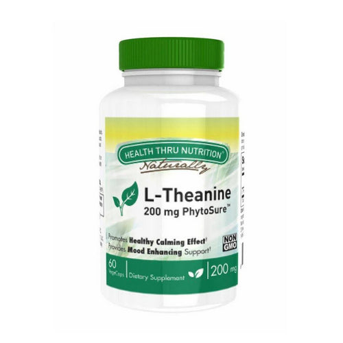 L-Theanine 60 Veg  Caps by Health Thru Nutrition