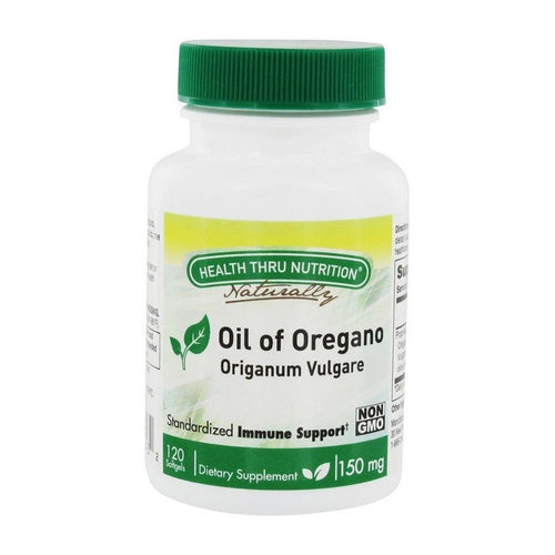 Oil Of Oregano 120 Softgel by Health Thru Nutrition