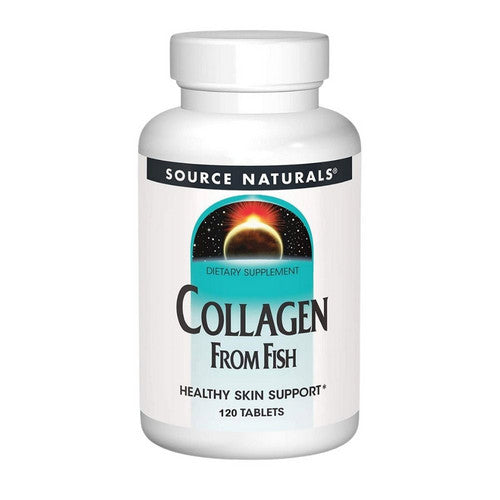 Collagen From Fish 120 Tabs by Source Naturals