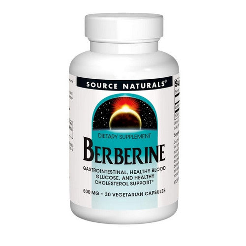 Berberine 30 Veg Caps by Source Naturals