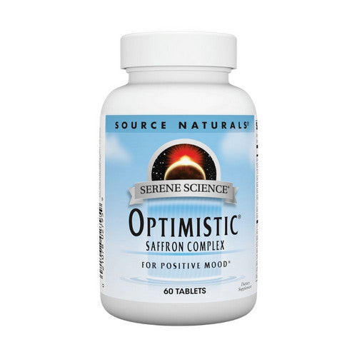 Serene Science Optimistic 60 Tabs by Source Naturals
